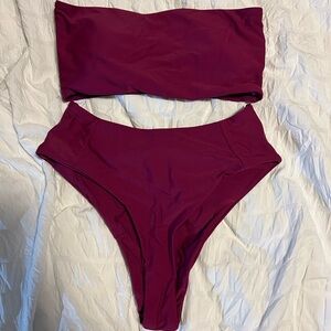 Zaful Bandeau Bikini